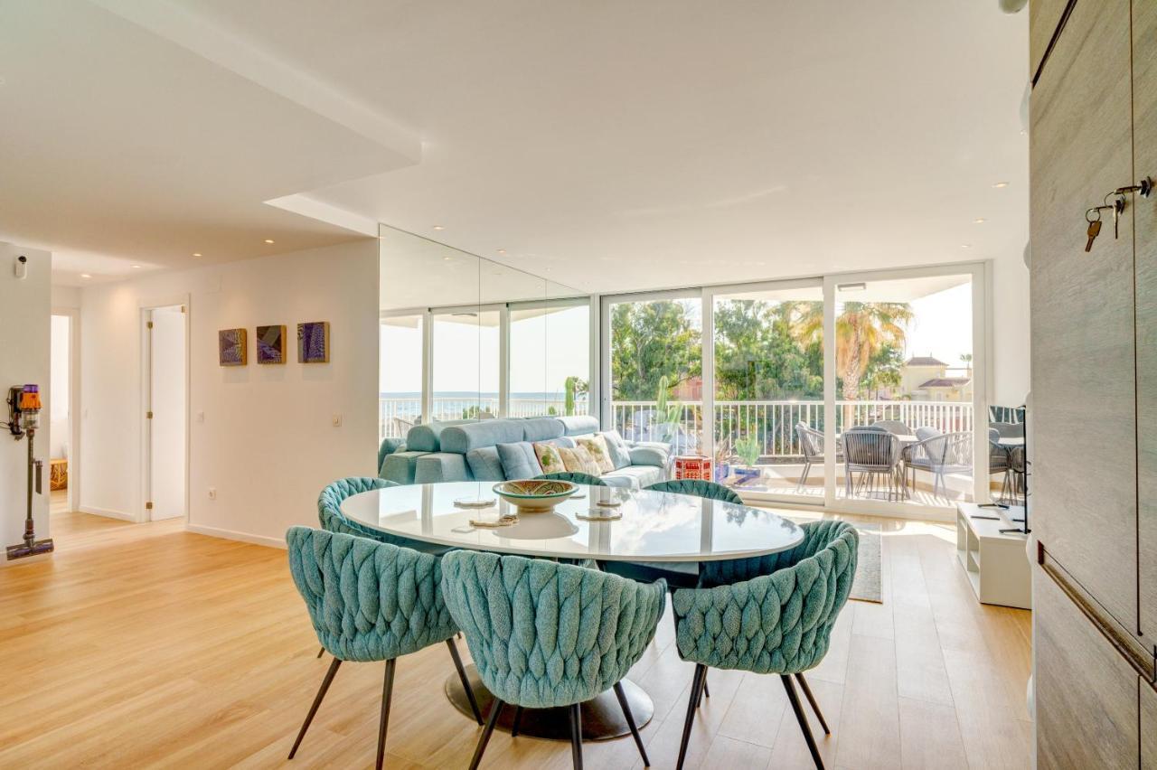 Beach Front Flat With Sea Views Marbella Dış mekan fotoğraf